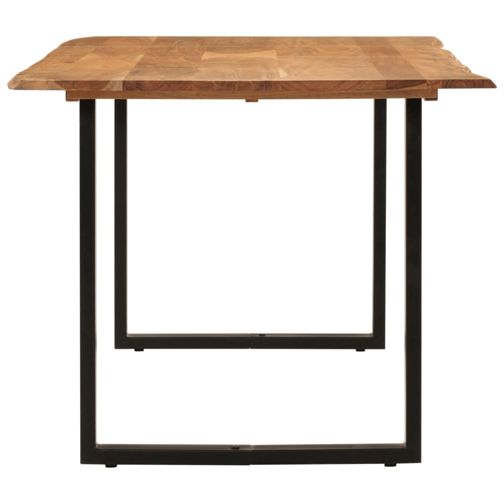 Dining Table 180x90x76 cm Solid Acacia Wood - Rustic Style Enhance Your Dining Experience with the vidaXL Dining Table Add a distinctive touch to your kitchen or dining room with this vidaXL Dining Table.