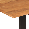 Dining Table 180x90x76 cm Solid Acacia Wood - Rustic Style Enhance Your Dining Experience with the vidaXL Dining Table Add a distinctive touch to your kitchen or dining room with this vidaXL Dining Table.