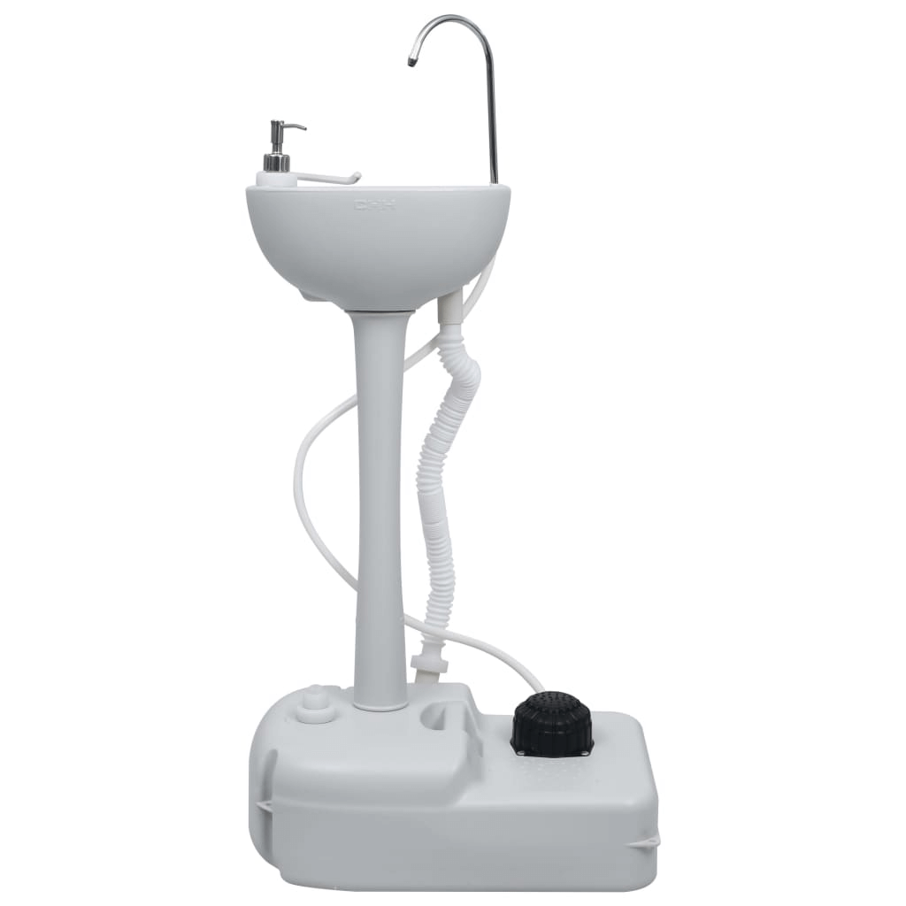 Portable Camping Handwash Stand | vidaXL, Discover the vidaXL Portable Camping Handwash Stand with Tent. Ideal for outdoor adventures, ensuring hygiene & privacy. Compact & convenient design.