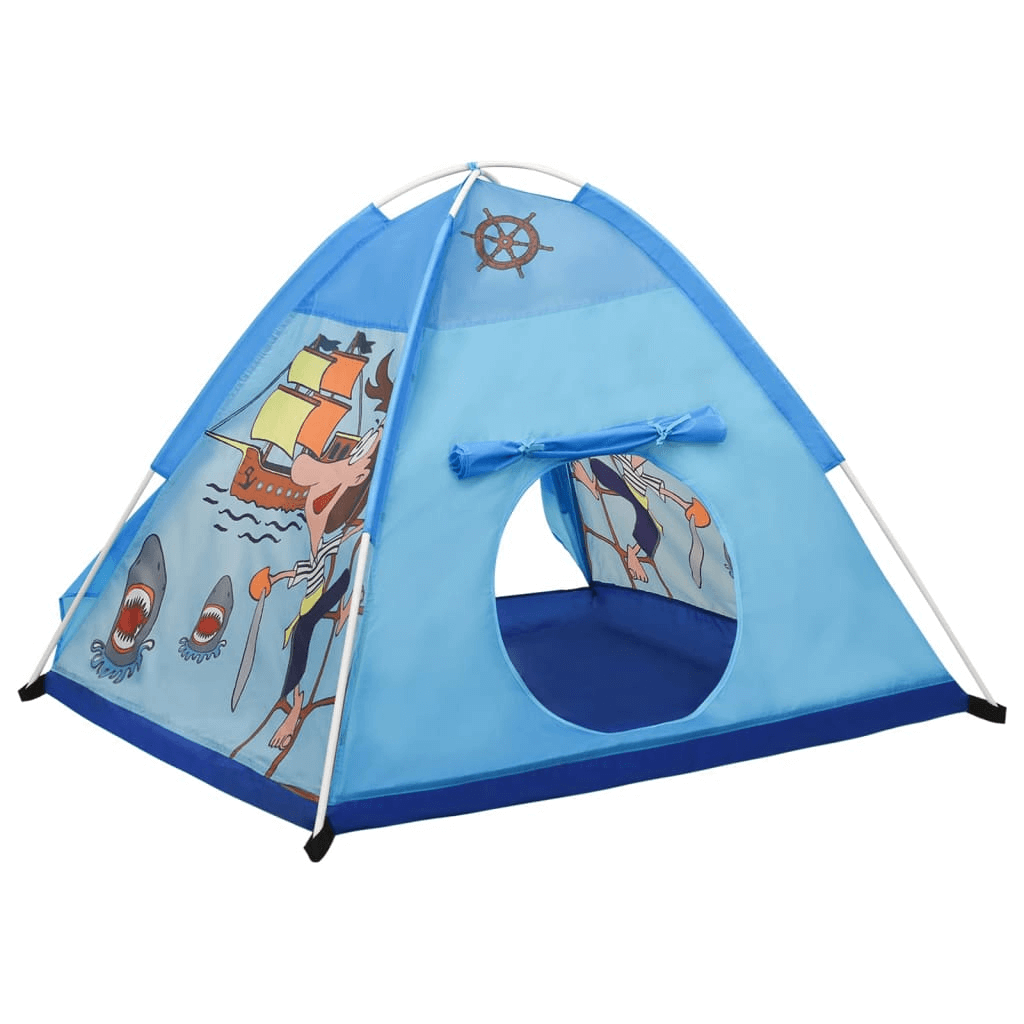 Kids Play Tent with Balls - Blue Pirate Adventure, Kids Play Tent with 250 Balls - Blue Pirate Adventure. Perfect for indoor & outdoor toddler fun, fostering creativity and active play. Durable and vibrant.