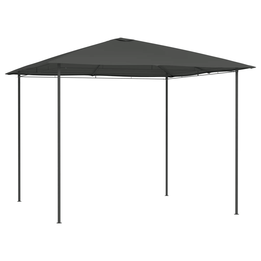 Anthracite Gazebo 3x3x2.6m - Perfect Outdoor Shelter, Explore the vidaXL 3x3x2.6m anthracite gazebo, ideal for any event. 160 g/m² quality for reliable, stylish outdoor gatherings.