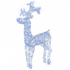 Stunning LED Reindeer Christmas Decorations - Set of 2, Illuminate your home or garden this Christmas with LED-lit, weather-resistant reindeer decorations. Durable acrylic ensures longevity. Perfect festive touch!