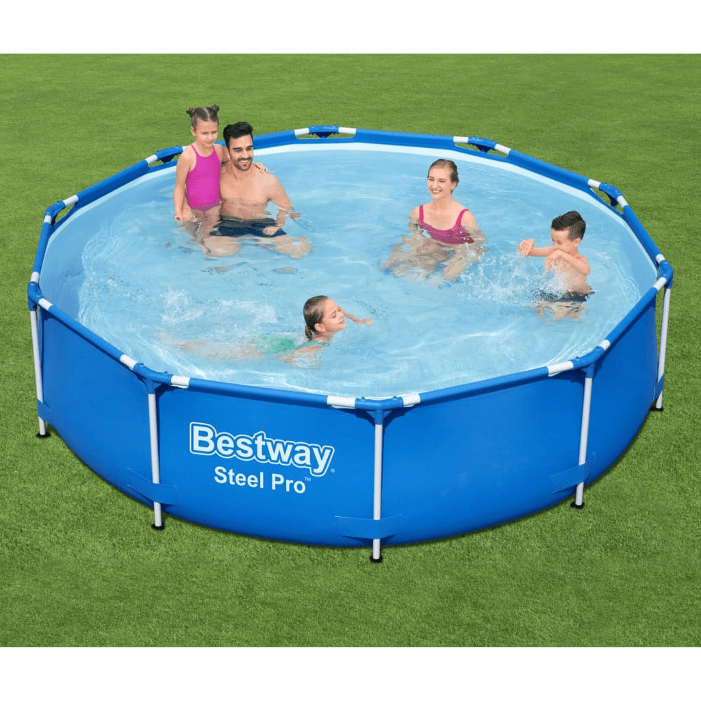 Bestway Steel Pro Pool 305x76 cm | Above-Ground Fun Discover endless summer fun with the durable Bestway Steel Pro Swimming Pool, perfect for the whole family. Easy setup, corrosion-resistant frame.