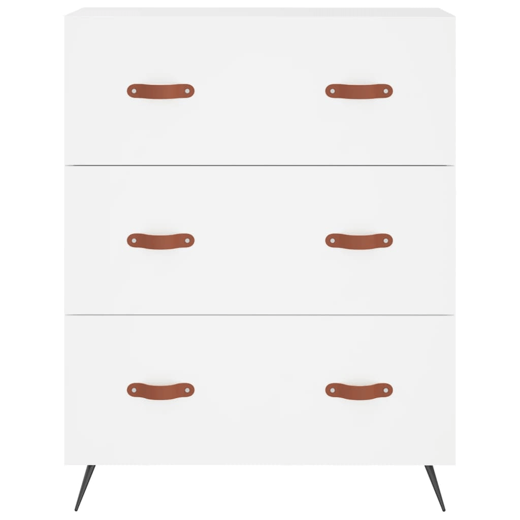 White Chest of Drawers - Stylish & Durable Storage, Elevate your home with our vidaXL White Chest of Drawers. Offering ample storage, durability, and easy cleaning for any living space. Shop now!