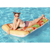 Pizza Party Floating Lounger - 188x130 cm Pool Raft, Experience ultimate relaxation with the vibrant Pizza Party Floating Lounger. Perfect for summer parties, durable, and fun!