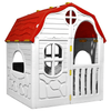 Kids Foldable Playhouse – Portable & Fun, Discover a durable playhouse with real door and windows for endless indoor and outdoor fun. Stimulate creativity in a vibrant setting.