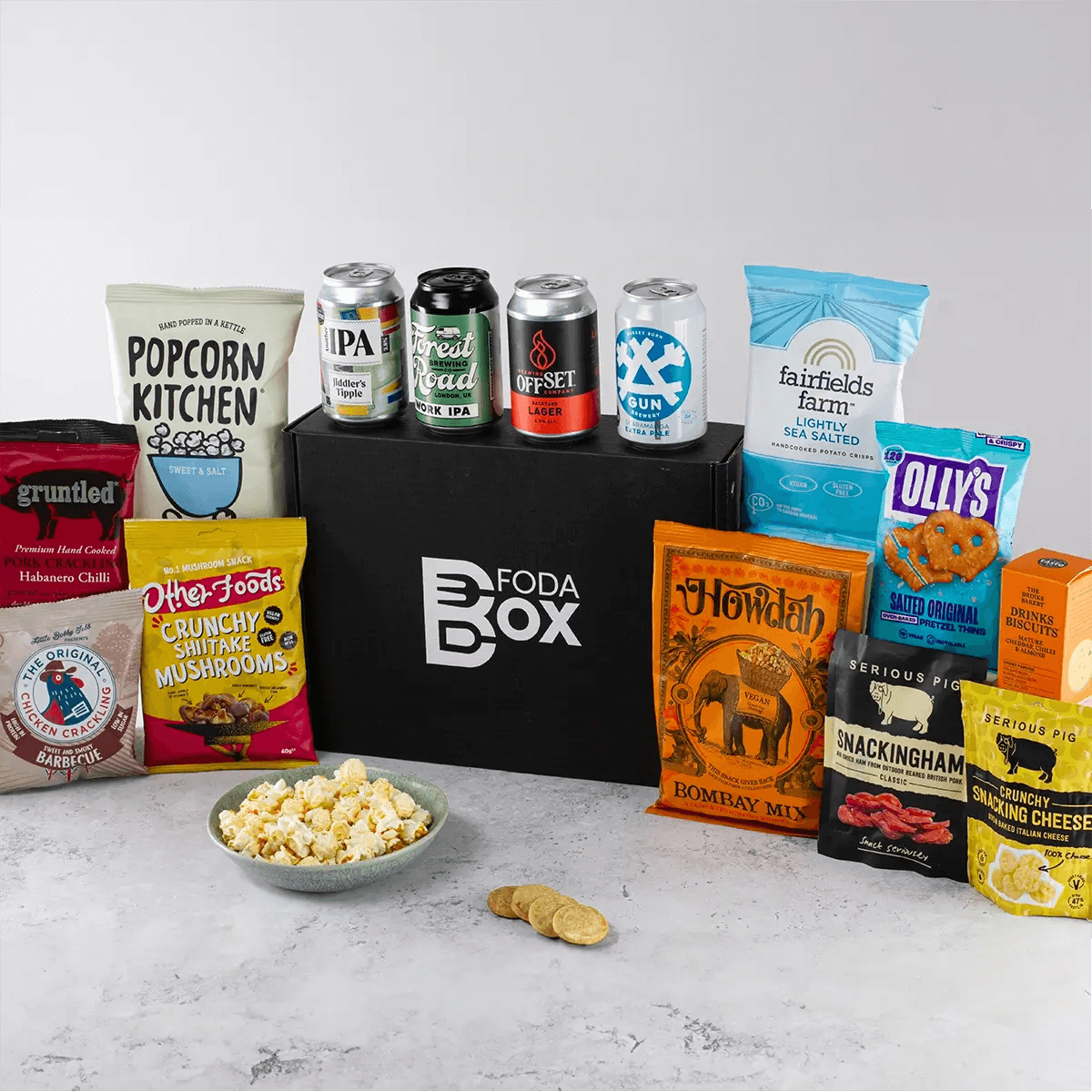 Dad Snack Gift Box - Ultimate Father's Day Gift Set, Surprise Dad with the Ultimate Snack & Beer Gift Box! Perfect for Father's Day, this set includes artisan snacks and craft beer that will delight and satisfy.