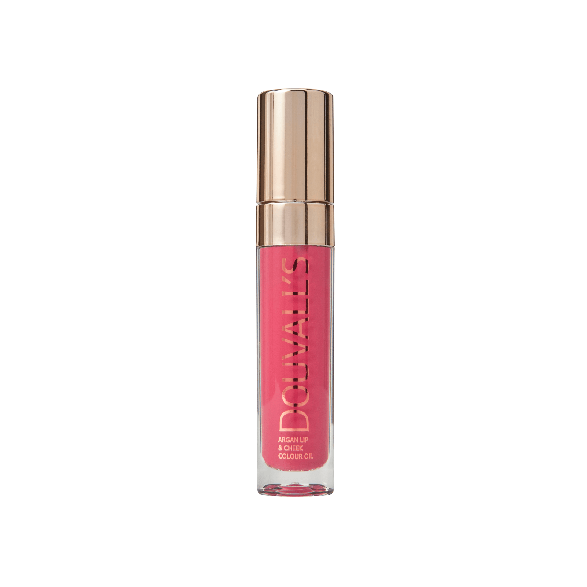 Douvall's Argan Lip & Cheek Oil - Dragon Fruit Glow Achieve a radiant glow with Douvall's Argan Lip & Cheek Colour Oil in Dragon Fruit. Nourish and tint for a natural look.