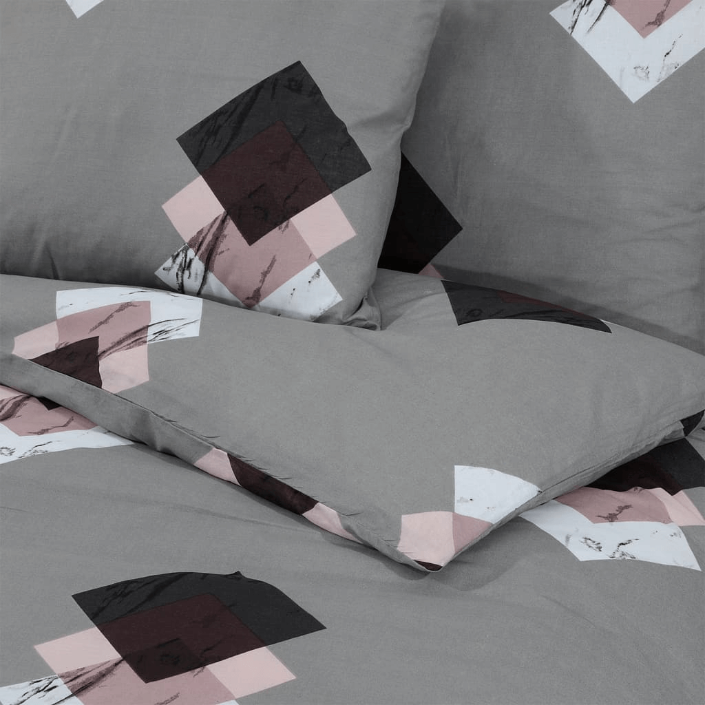 Grey 100% Cotton Duvet Cover 140x200 cm, Enhance your decor with our Grey 100% Cotton Duvet Cover Set. Comfortable, breathable, and durable bedding for a perfect night's sleep.