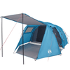 4-Person Waterproof Camping Tent - Outdoor Essential Discover the vidaXL 4-Person Tunnel Tent: Your waterproof, blue shelter for comfortable outdoor adventures. Perfect for camping in any weather.