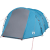 4-Person Waterproof Camping Tent - Outdoor Essential Discover the vidaXL 4-Person Tunnel Tent: Your waterproof, blue shelter for comfortable outdoor adventures. Perfect for camping in any weather.