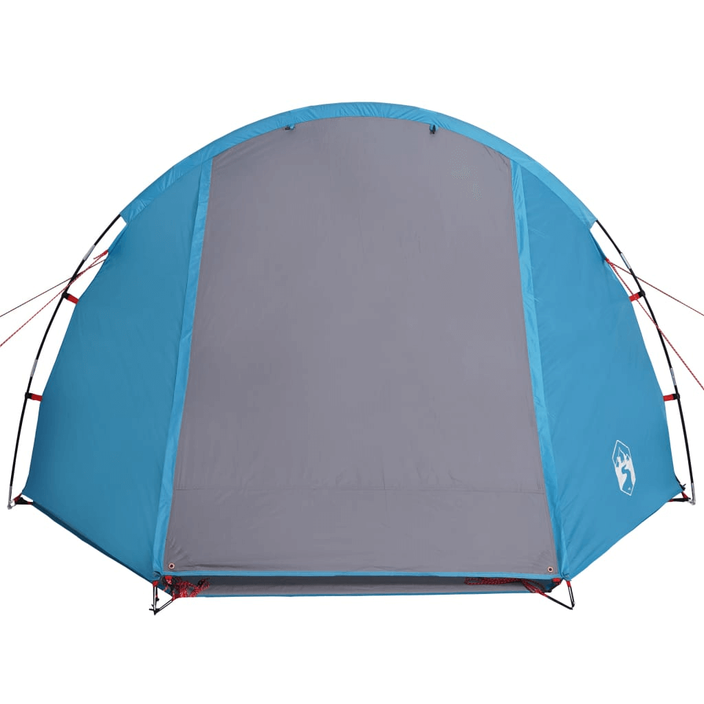 4-Person Waterproof Camping Tent - Outdoor Essential Discover the vidaXL 4-Person Tunnel Tent: Your waterproof, blue shelter for comfortable outdoor adventures. Perfect for camping in any weather.