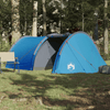 4-Person Blue Waterproof Camping Tunnel Tent, Stay comfortable and dry on your outdoor adventures with the 4-Person Blue Waterproof Camping Tunnel Tent. Perfect for all weather conditions.