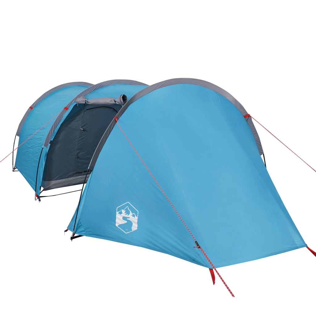 4-Person Blue Waterproof Camping Tunnel Tent, Stay comfortable and dry on your outdoor adventures with the 4-Person Blue Waterproof Camping Tunnel Tent. Perfect for all weather conditions.