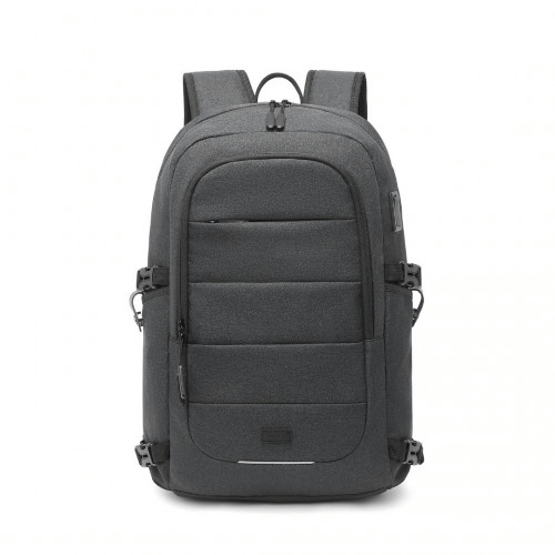 Kono Multi-Compartment Water-Resistant Backpack, Discover the Kono Backpack: stylish, water-resistant, and perfect for travel, work, or school with a convenient USB charging port.