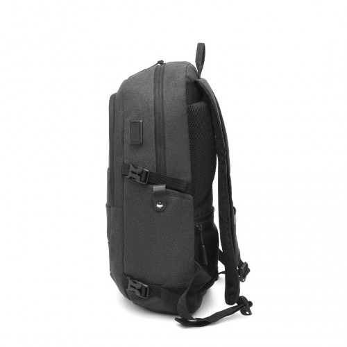 Kono Multi-Compartment Water-Resistant Backpack, Discover the Kono Backpack: stylish, water-resistant, and perfect for travel, work, or school with a convenient USB charging port.