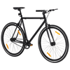 Fixed Gear Bike Black 700c 59 cm - Light Aluminium Frame Ride with Freedom on the vidaXL Fixed Gear Bike Get ready to take on the city streets or hit the track with the vidaXL Fixed Gear Bike Black 700c 59 cm.