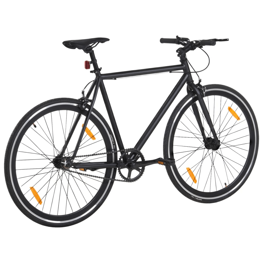 Fixed Gear Bike Black 700c 59 cm - Light Aluminium Frame Ride with Freedom on the vidaXL Fixed Gear Bike Get ready to take on the city streets or hit the track with the vidaXL Fixed Gear Bike Black 700c 59 cm.