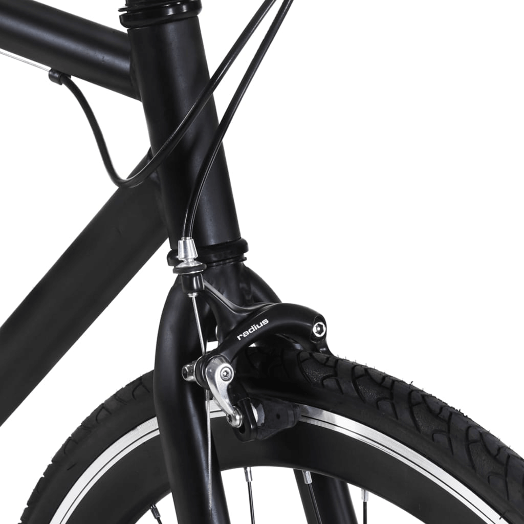 Fixed Gear Bike Black 700c 59 cm - Light Aluminium Frame Ride with Freedom on the vidaXL Fixed Gear Bike Get ready to take on the city streets or hit the track with the vidaXL Fixed Gear Bike Black 700c 59 cm.