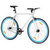 Lightweight Fixed Gear Bike 55cm - Aluminum Frame Elevate your rides with the Fixed Gear Bike. Experience style, comfort, and performance with its lightweight aluminium build. Ideal for commuting or leisure.