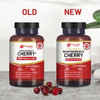 Montmorency Cherry 6400mg - 200 Vegan Capsules, Enjoy 6400mg of Montmorency cherry in each serving. Vegan, gluten-free, GMO-free, and made in the UK. Unlock powerful health benefits today!