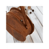 Vintage Round Leather Handbag - Classic Style Discover elegance with our Round Leather Handbag. Perfectly aged, offering ample storage and unisex design for any occasion.