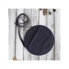 Vintage Round Leather Handbag - Classic Style Discover elegance with our Round Leather Handbag. Perfectly aged, offering ample storage and unisex design for any occasion.