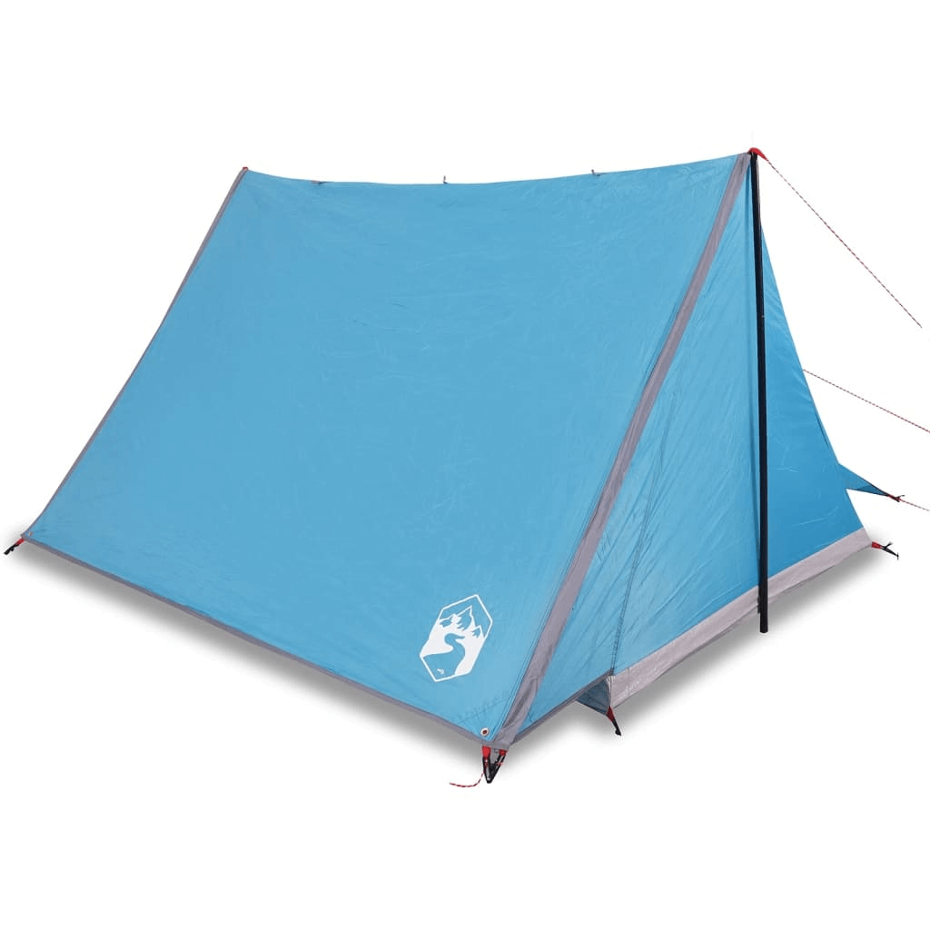 2-Person Camping Tent - Waterproof & Lightweight, Discover a blue lightweight camping tent, designed for 2 people with easy setup. Waterproof to keep you dry on all adventures.