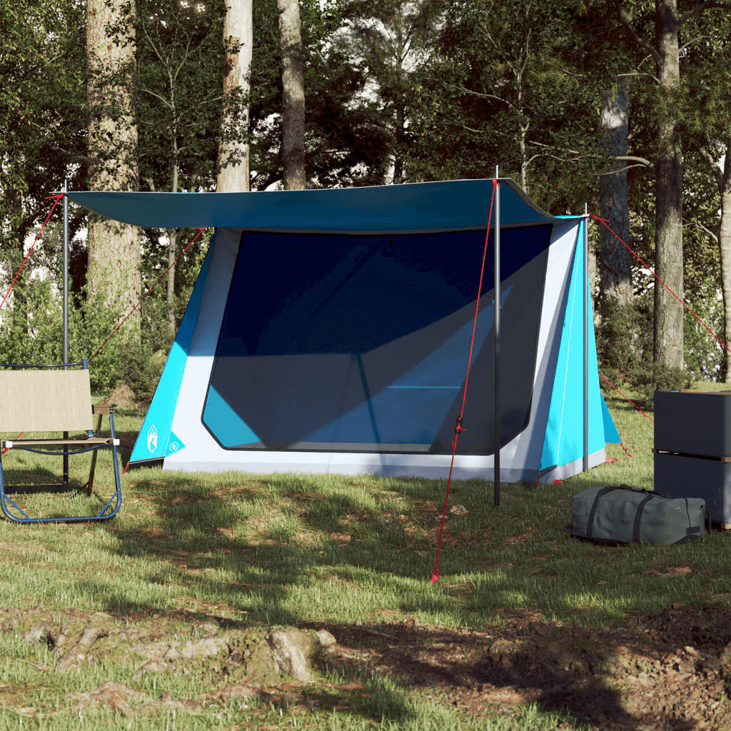 2-Person Camping Tent - Waterproof & Lightweight, Discover a blue lightweight camping tent, designed for 2 people with easy setup. Waterproof to keep you dry on all adventures.