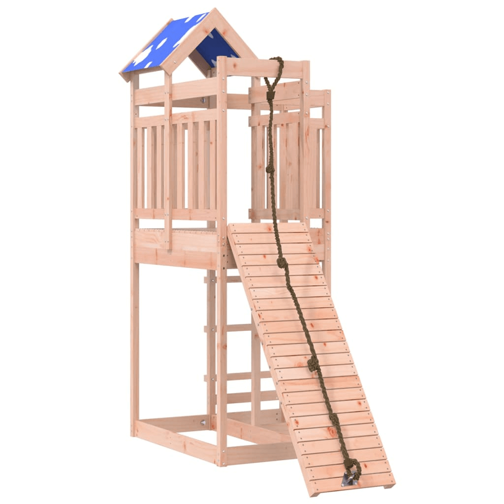 Outdoor Playset Solid Wood Douglas - Safe & Fun, Transform your backyard with our durable Douglas wood playset. Safe, stylish, and perfect for imaginative adventures. Order now!