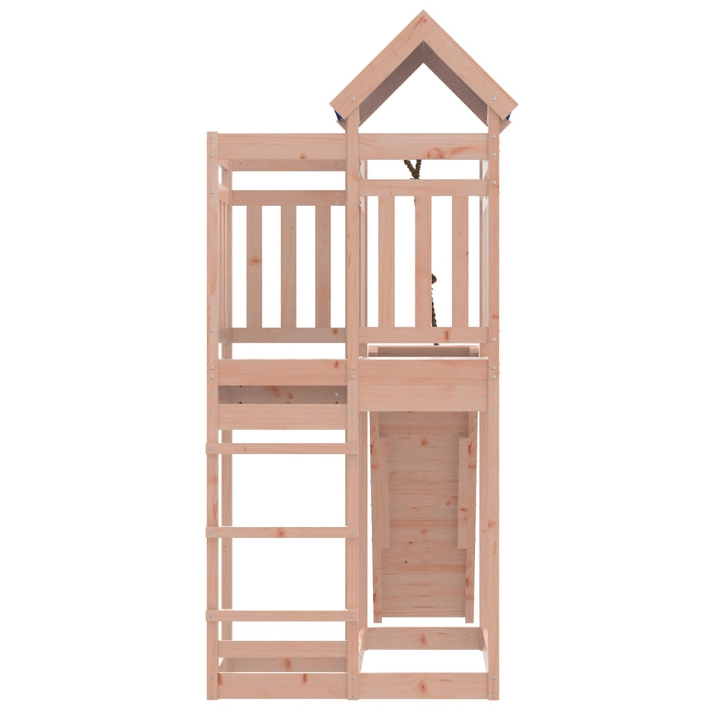 Outdoor Playset Solid Wood Douglas - Safe & Fun, Transform your backyard with our durable Douglas wood playset. Safe, stylish, and perfect for imaginative adventures. Order now!