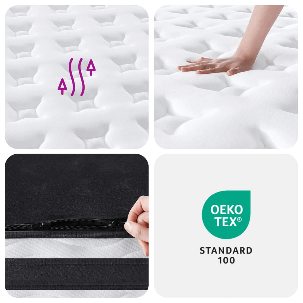 Medium Pocket Spring Mattress - 70x200 cm Comfort, Experience superior comfort and support with our Medium Pocket Spring Mattress 70x200 cm. Durable, luxurious, and designed to enhance your sleep quality.