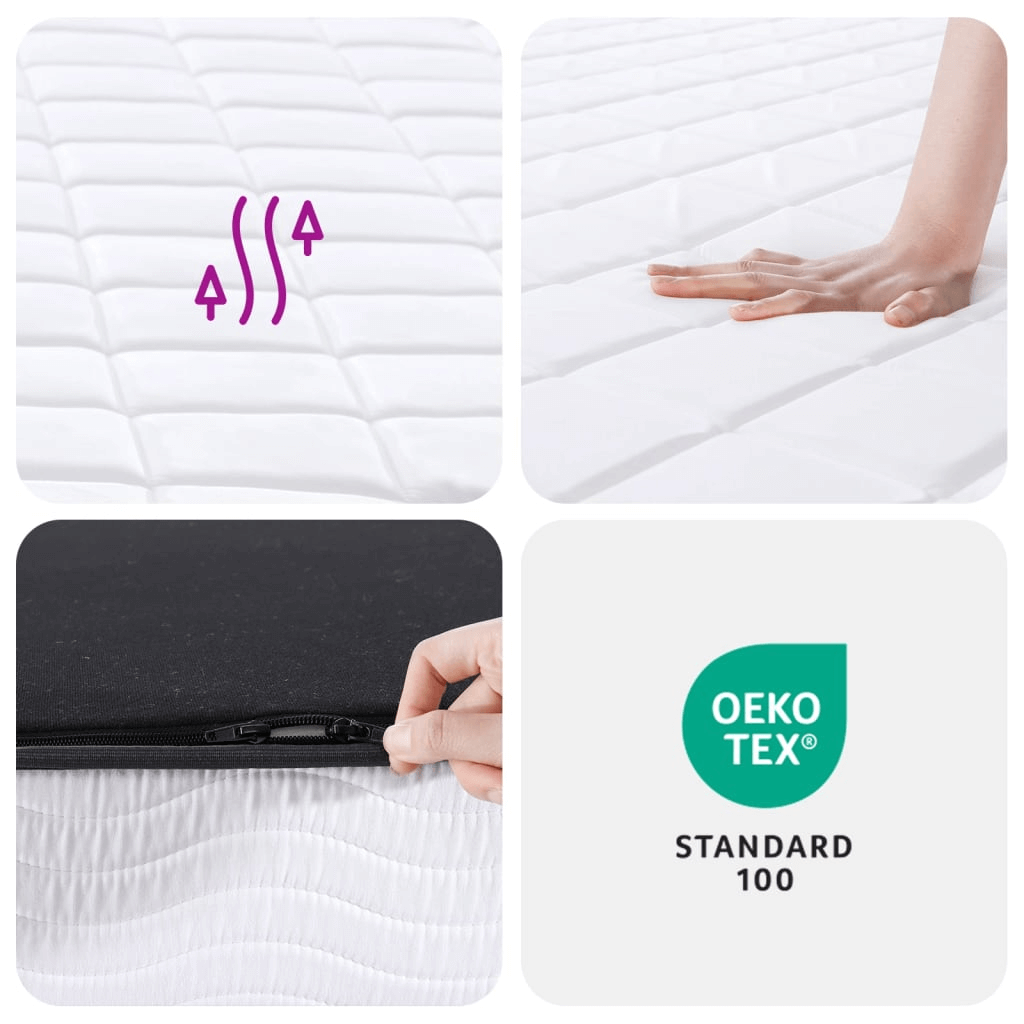 Foam Mattress Medium Soft 140x190 cm - Ultimate Comfort, Experience superior comfort and durability with our 140x190 cm foam mattress. Ideal for all sleeping positions with a medium-soft feel.