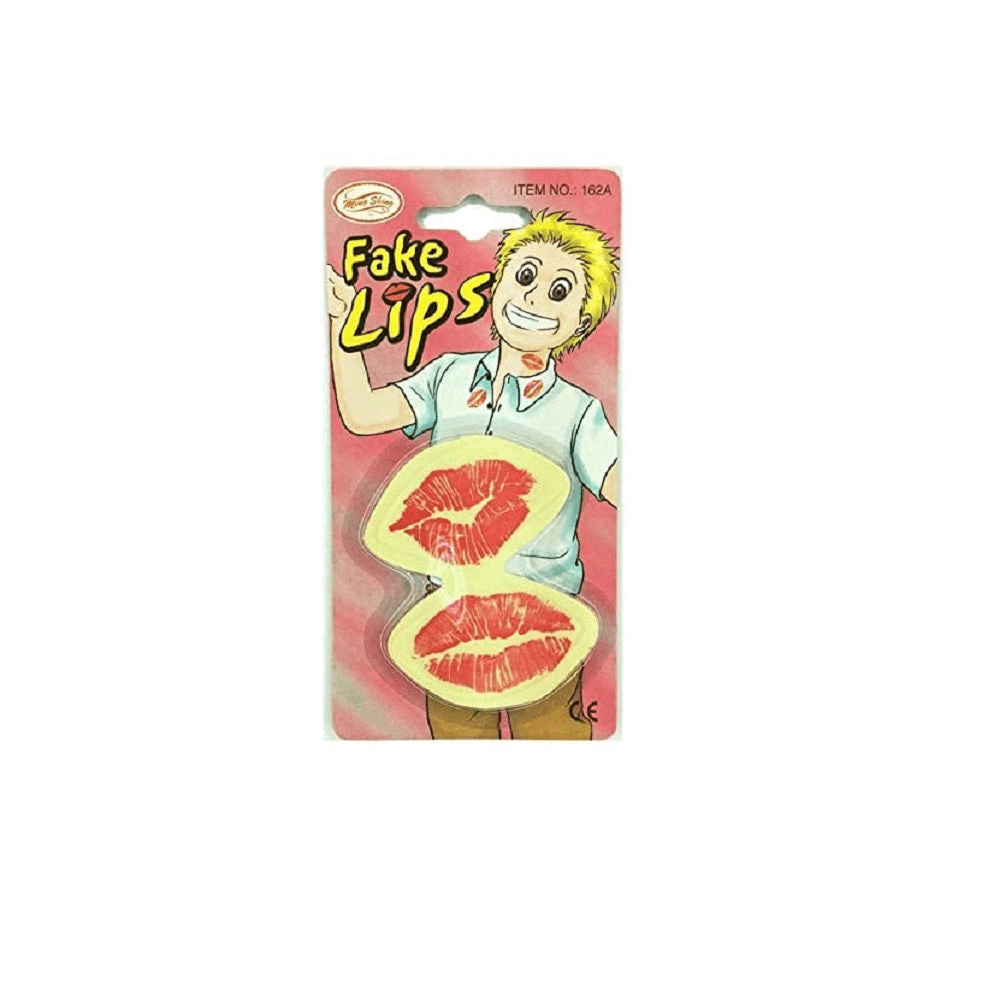 Fake Lips Stickers for Hilarious Pranks, Get ready for laughter with realistic lipstick mark stickers for pranks. Perfect for tricking friends into mischievous fun!