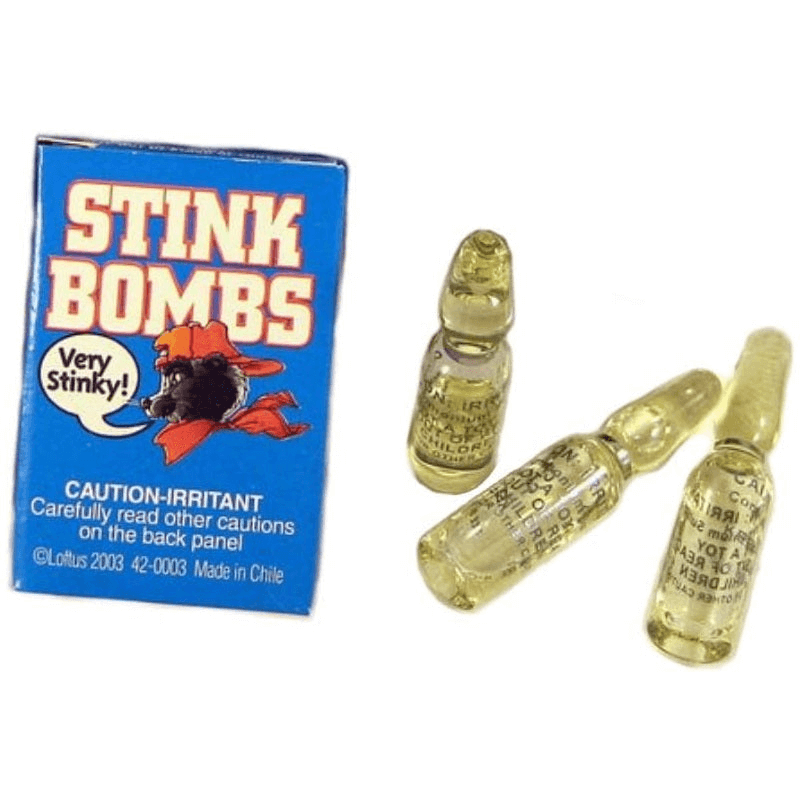 Loftus Stink Bombs - Ultimate Prank Gift, Add laughter to parties with Loftus Stink Bombs. Emits realistic pungent odors for hilarious pranks!