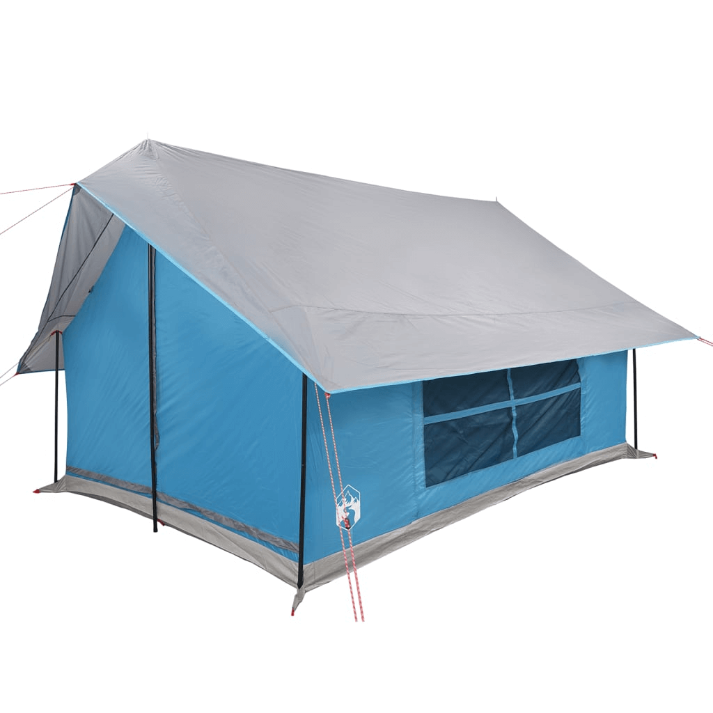 5-Person Blue Waterproof Camping Tent, Experience outdoor adventures with our 5-person waterproof tent. Spacious, durable, and weather-resistant for camping, hiking, or festival fun.