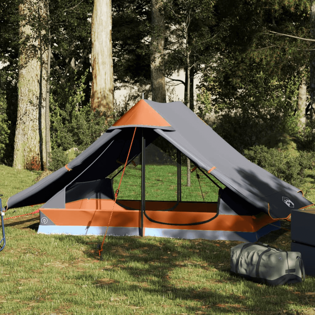 2-Person Grey Waterproof Camping Tent, Explore the outdoors with our lightweight, easy-setup 2-person grey waterproof tent, perfect for festivals and adventure enthusiasts.