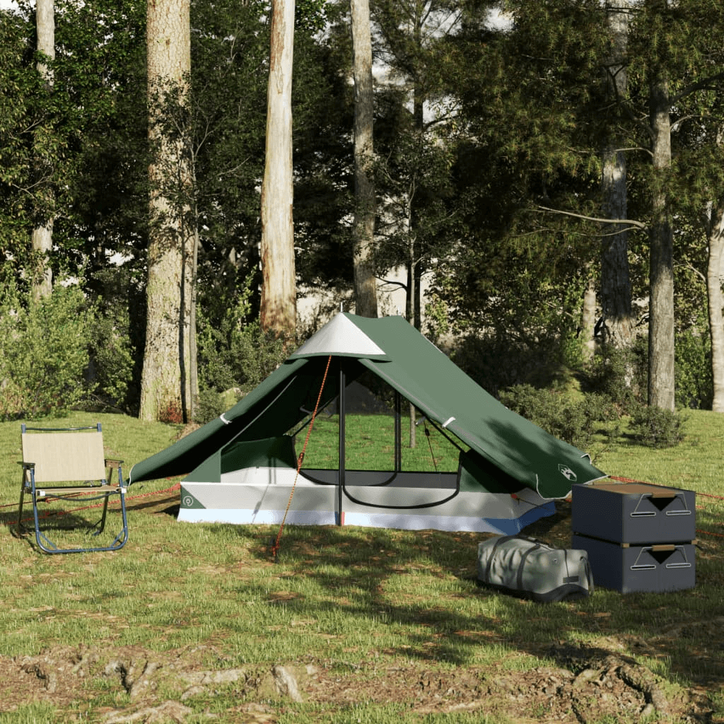 2-Person Green Waterproof Camping Tent, Discover ultimate comfort with our lightweight, portable, and easy-setup 2-person tent, perfect for outdoor adventures and festivals. Stay dry and enjoy nature!