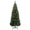 120 cm Artificial Christmas Tree with LEDs, Discover a realistic 120 cm artificial Christmas tree with 150 warm white LEDs, durable PVC, easy setup, and energy-efficient lighting.