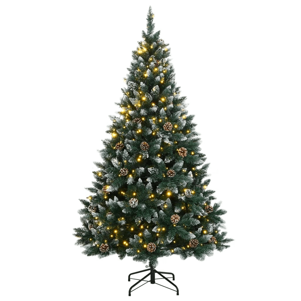 Realistic 150 cm LED Christmas Tree, Illuminate your holidays with our 150 cm artificial Christmas tree. Lifeline PVC & 150 energy-efficient LEDs included.