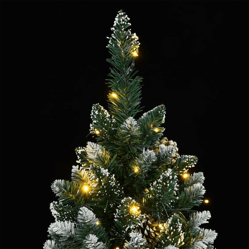 Realistic 150 cm LED Christmas Tree, Illuminate your holidays with our 150 cm artificial Christmas tree. Lifeline PVC & 150 energy-efficient LEDs included.