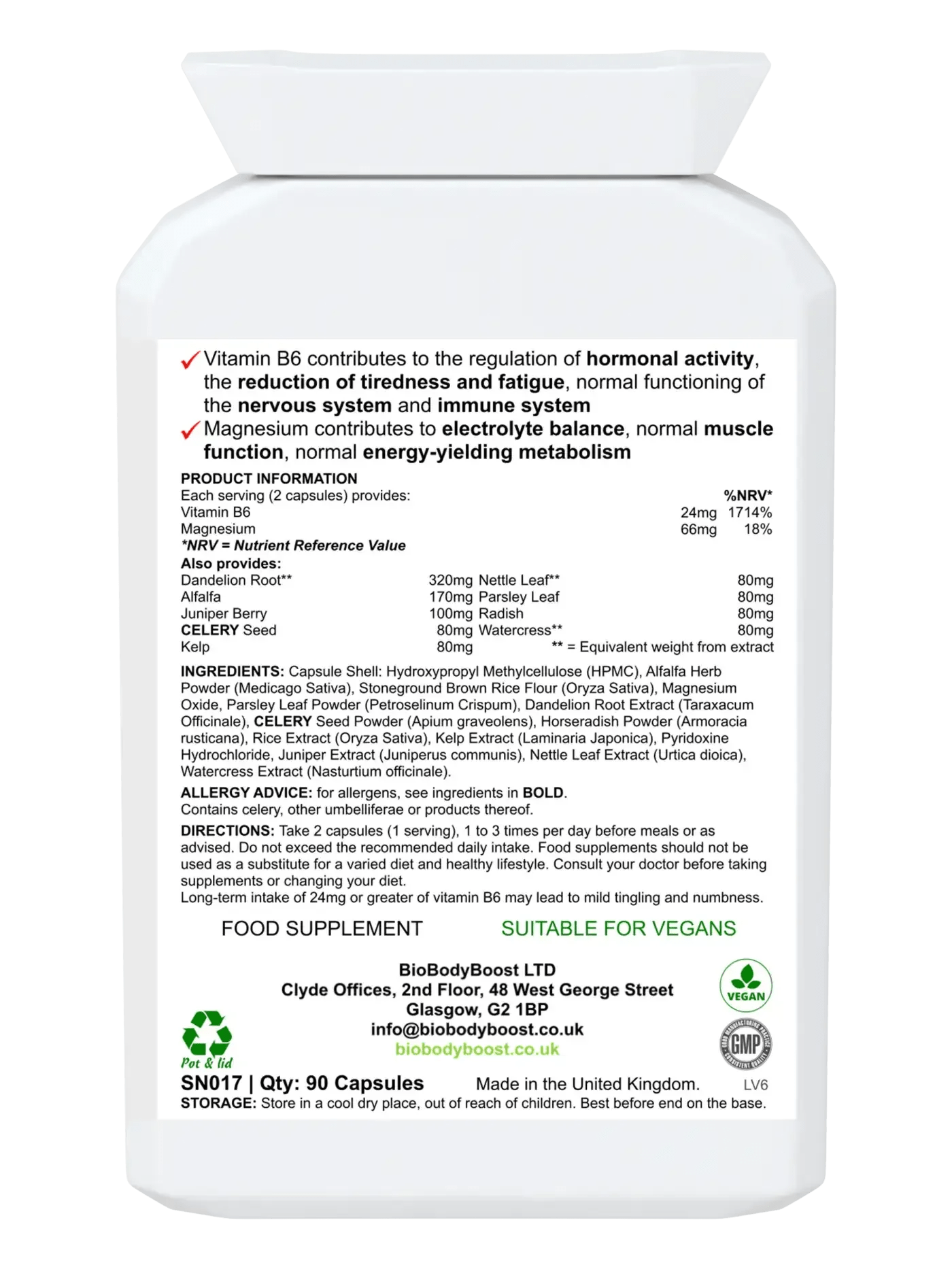 Fluid Balance - Electrolyte Hormone Water Balance Blend | Advanced Hydration Support & Electrolyte Balance Supplement for Overall Wellness