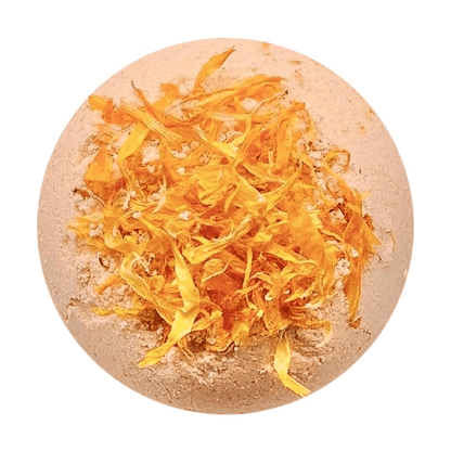 Soothe with Mandarin & Cedarwood Bath Bomb, Experience bliss with our 130g Therapeutic Bath Bomb, infused with natural Mandarin and Cedarwood oils. Ethical & cruelty-free luxury.