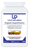 Organic SuperGreens Supplement - Boost Health Naturally, Boost energy, immunity & digestion with 100% organic fruits, vegetables & herbs in every capsule. Enjoy the power of natural superfoods today.