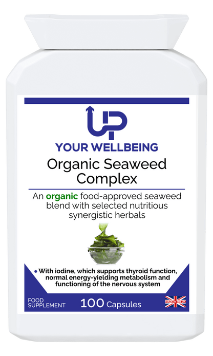 Organic Seaweed Complex | 100% Organic & Kosher, Discover our nutrient-rich Organic Seaweed Complex with seaweed, vegetables, and herbs. Ideal for vegans, high in iodine. Shop now!