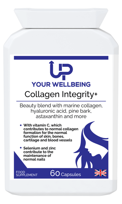 Collagen Integrity+ - Premium Marine Collagen Supplement, Enhance your beauty with Collagen Integrity+, a marine collagen supplement for radiant skin, lustrous hair, and strong nails.