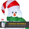 4ft LED Inflatable Snowman - Festive Christmas Decor, Brighten your holidays with this 4ft LED Snowman. Perfect for outdoor festive decor, durable, and easy to set up!