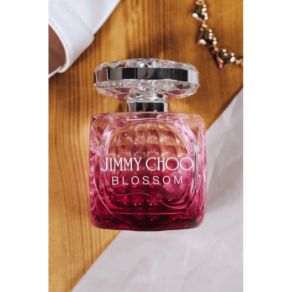 Jimmy Choo Blossom - 100ml Vibrant Floral Scent, Embrace vivid floral elegance with Jimmy Choo Blossom Eau de Parfum, a lively fragrance in a 100ml bottle celebrating blooming joy.