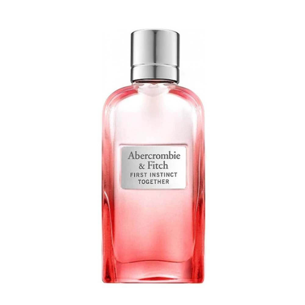 Abercrombie & Fitch First Instinct For Her - 100ml, Discover the vibrant scent of Abercrombie & Fitch First Instinct Together For Her, a 100ml Eau de Parfum celebrating connection and shared moments.