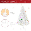 6ft Elegant Faux Snow Christmas Tree, Transform your home this holiday with our 6ft Snow Artificial Christmas Tree. Perfect for medium-sized rooms, it offers lush tips and removable decorations.